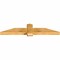 Ekena Millwork Eugene Rough Sawn Timber Gable Bracket, Western Red Cedar, 60"W x 12"H x 4"D x 6"F, 5/12 Pitch GBW060X12X0406EUG00RWR - alternate 3